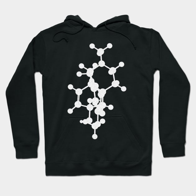 Codeine Molecule Hoodie by ChemECool